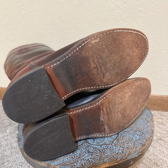 FRYE - Brown Leather Pull-On Boot | Size 7 - Picture 2 of 6